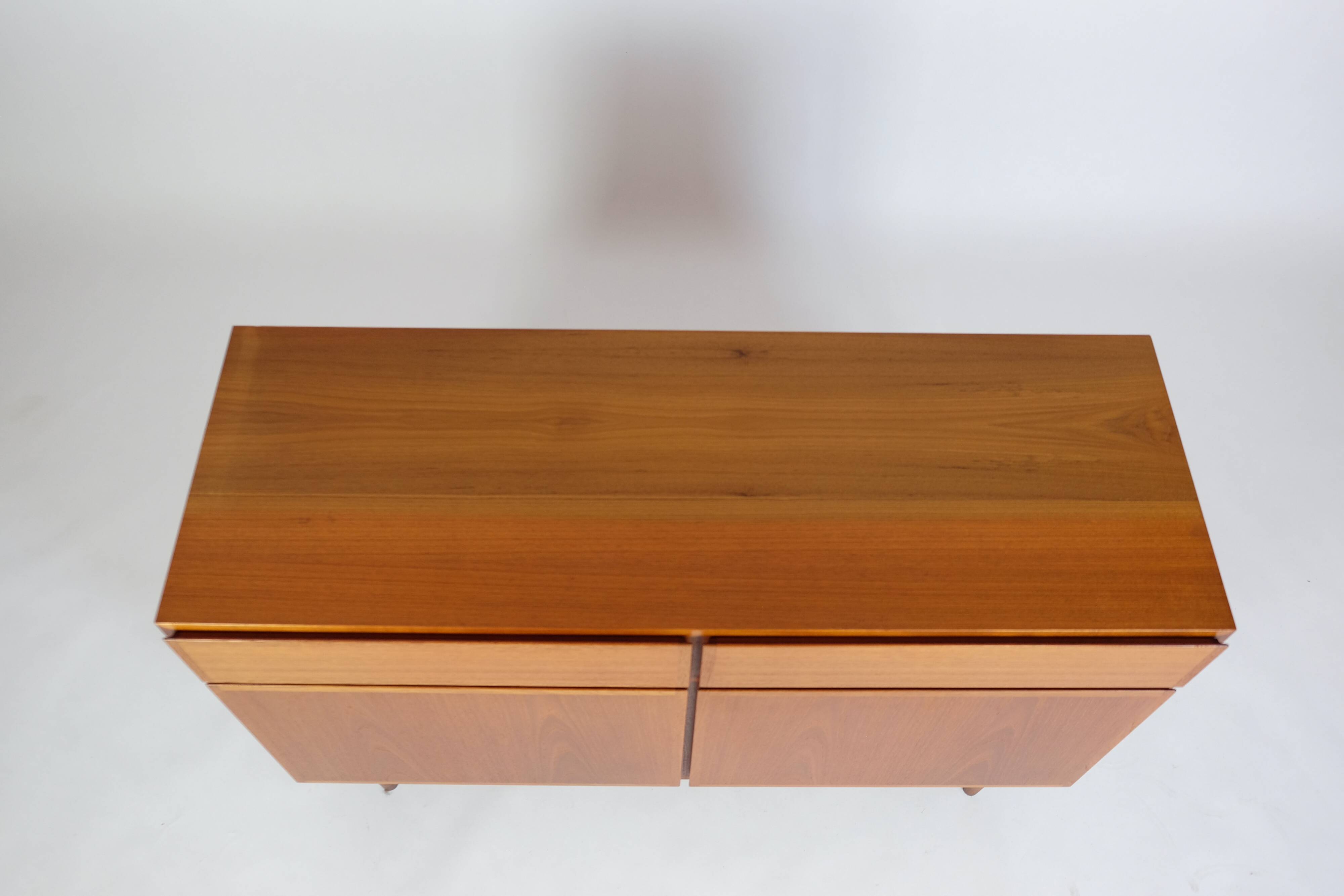 Buffet vintage en teck Omann Jun Kommode 60er Design danois 120cm