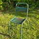 Chaise Tolix verte 1960