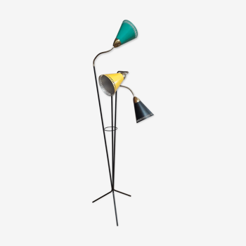 Lampadaire tripode 1950