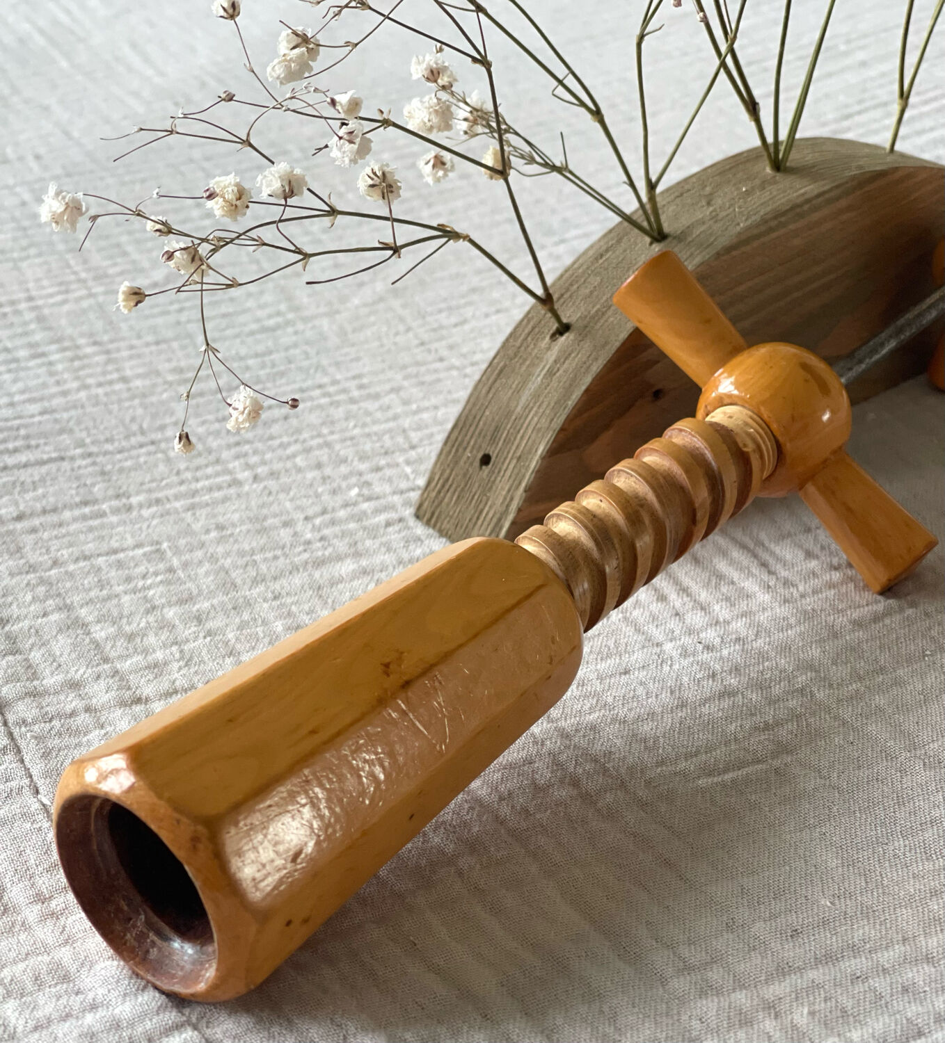 Tire bouchon en bois