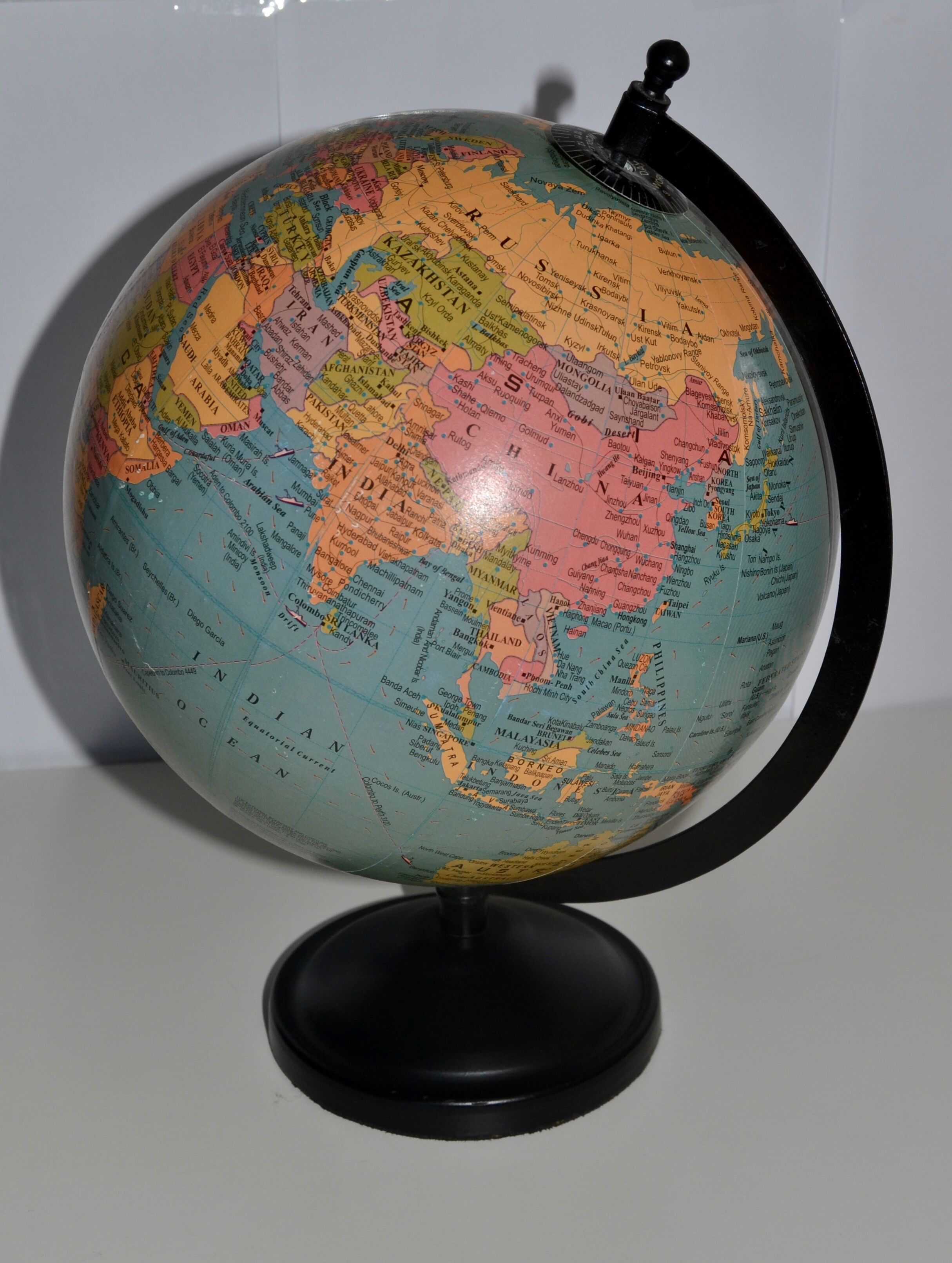 Wooden globe