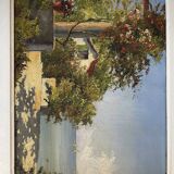 Painting on the azure side