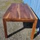 Rectangular teak dining table