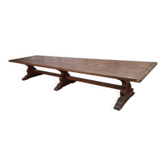 Monastery oak conference table