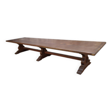 Monastery oak conference table