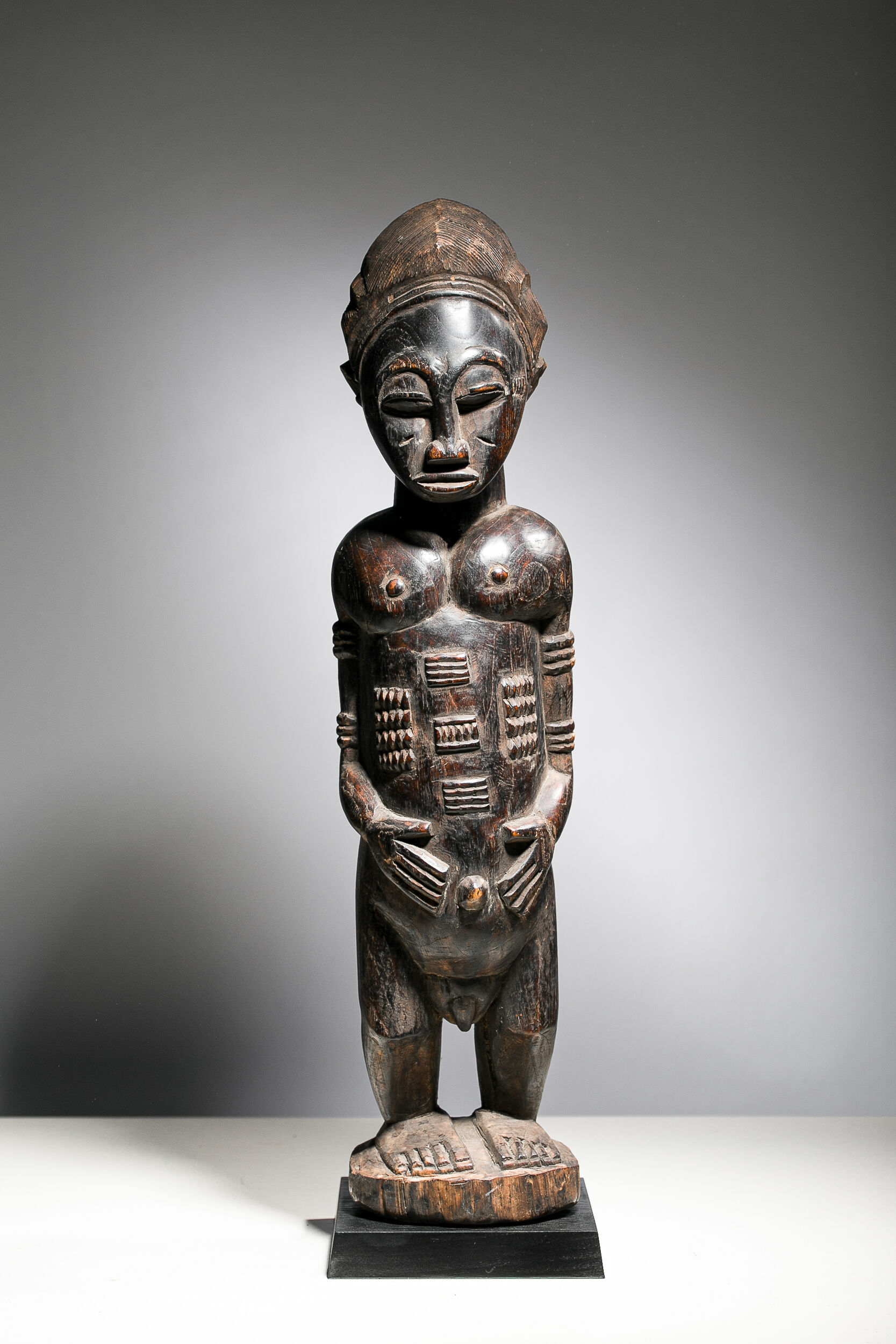 African statue - Ethnic decoration of Ivory Coast