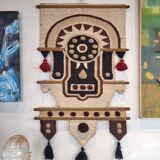 South American wall weaving