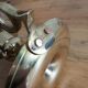 Brass cellar rat candle holder