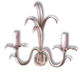 Apply metal "leaves"