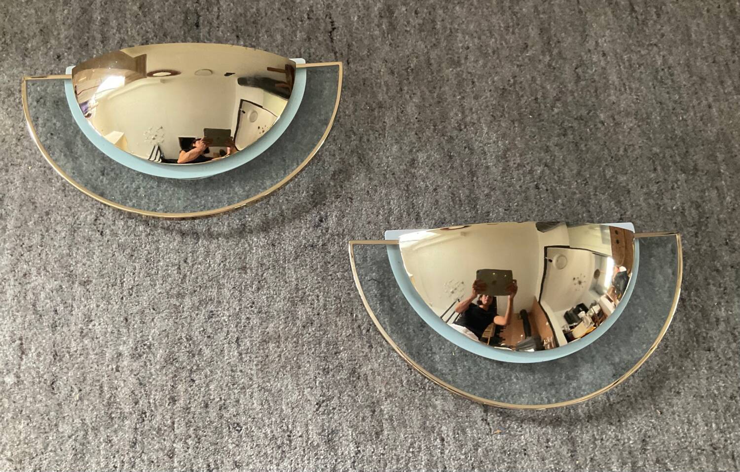 Pair of Leonard Marelli wall lights for Estiluz 1970s