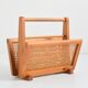 Porte revues bois et cannage 1960s
