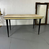 Italian Hollywood Regency Dining table and chairs by Mascagni, 1950s