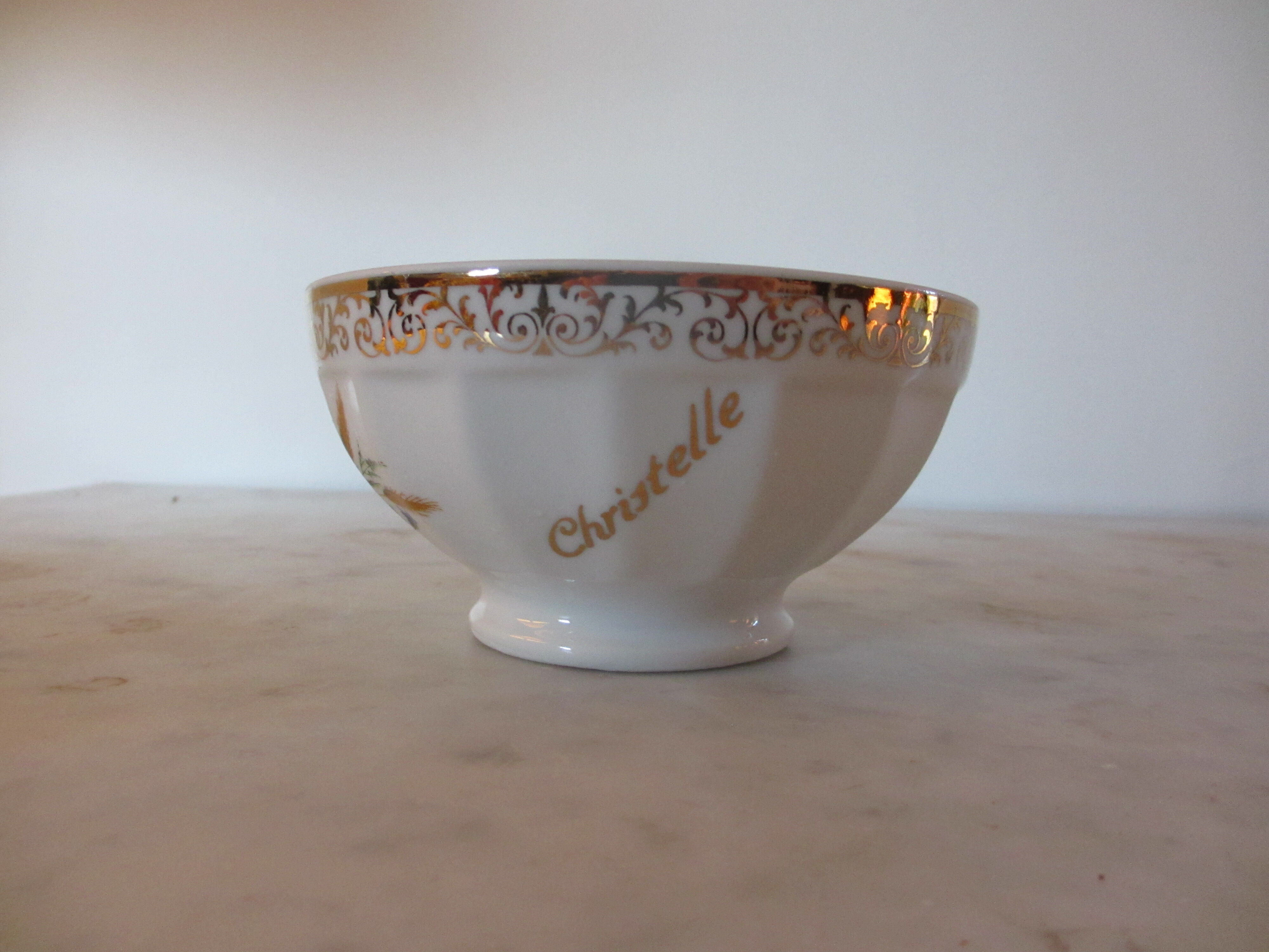 Limoges porcelain bowl