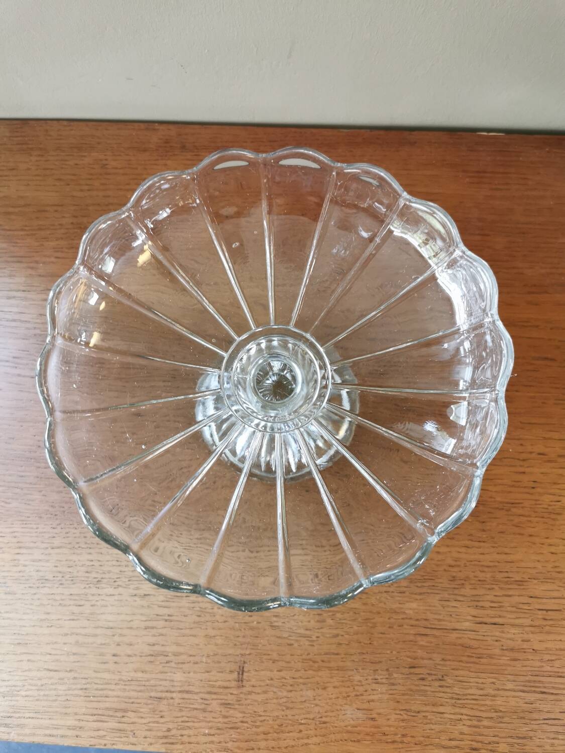 Duo old compotier and pie dish