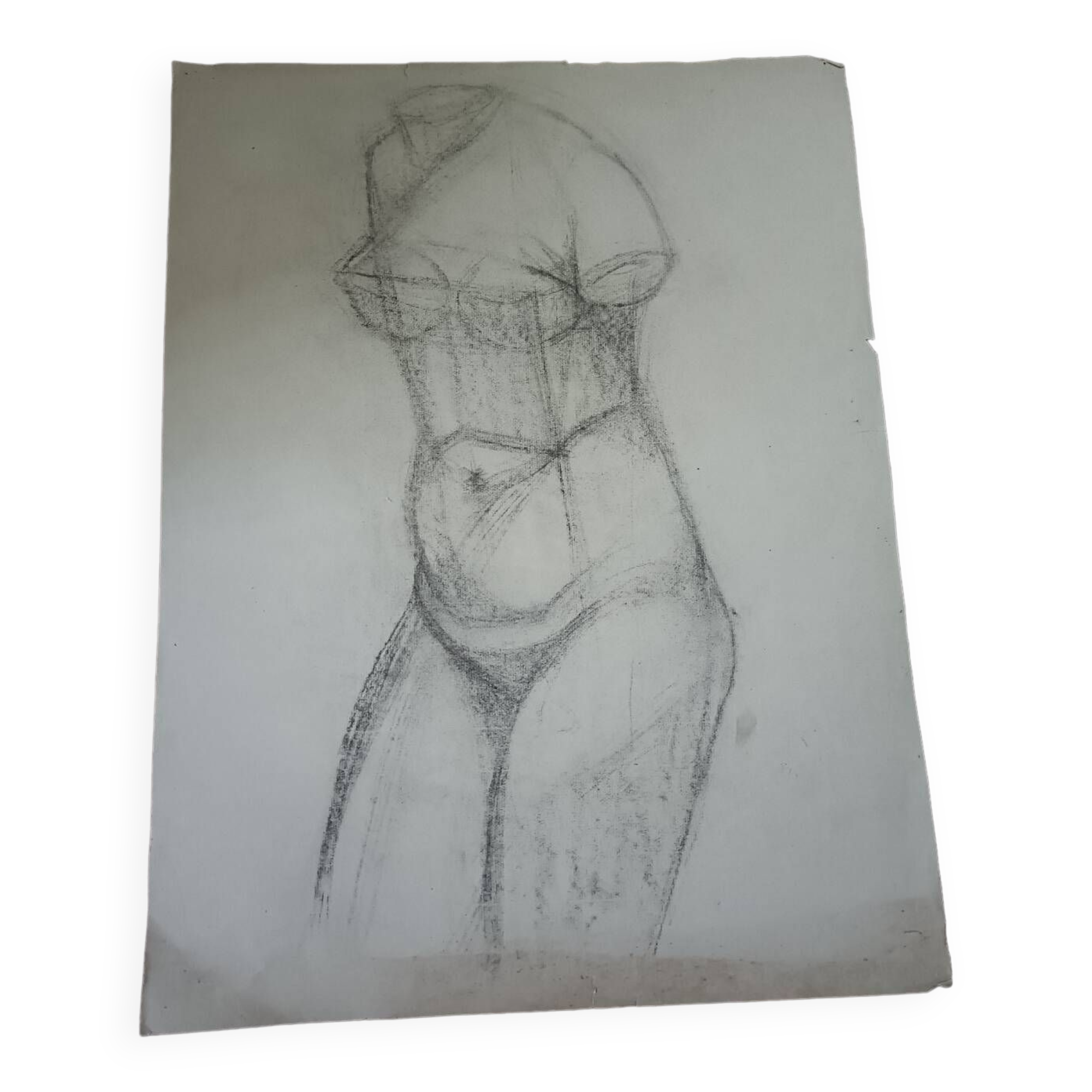 Study, drawing, nude