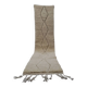 Traditional handmade natural wool rug size 75/300 cm