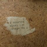 Tablet in vintage formica