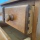 Mini vintage solid pine chest of drawers