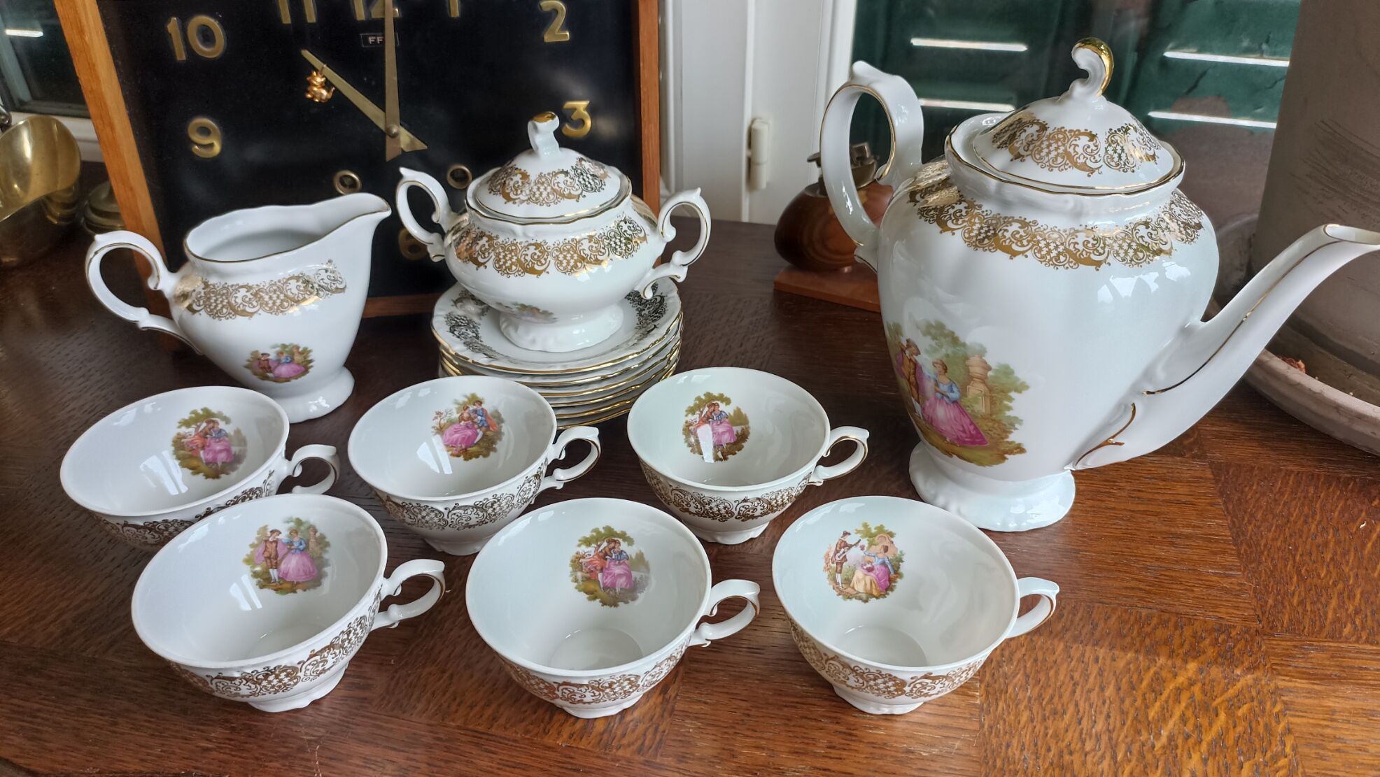 Winterling Scharzenbach coffee service for 6 people