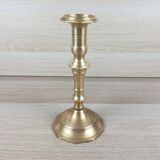 Brass candle holder h19cm