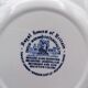 Dessert plates in English porcelain