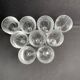 9 crystal port glasses – Lalique taste