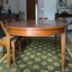 Oval dining table