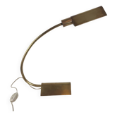 Lampe de table en laiton vintage de style mid-century modern (années 1960/70)