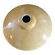 Yellow enameled ceramic lampshade (real color brighter than in photos)