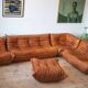 Jean-Luc: Togo lounge set in pine leather