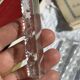 Set of 10 Vintage Cut Crystal Knife Rests // Tableware