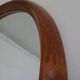 Large teak mirror by Bernhard Pedersen for Viby J. Møbelfabrik, Denmark, 1960s.