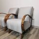 Fauteuils par Jindrich Halabala, 1940s, Set de 2
