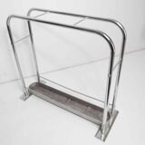 Umbrella door chrome bowl cast iron 1960