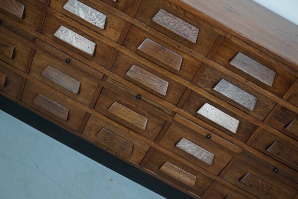 Armoire / Cabinet de pharmacie en chêne allemand ou buffet, années 1930
