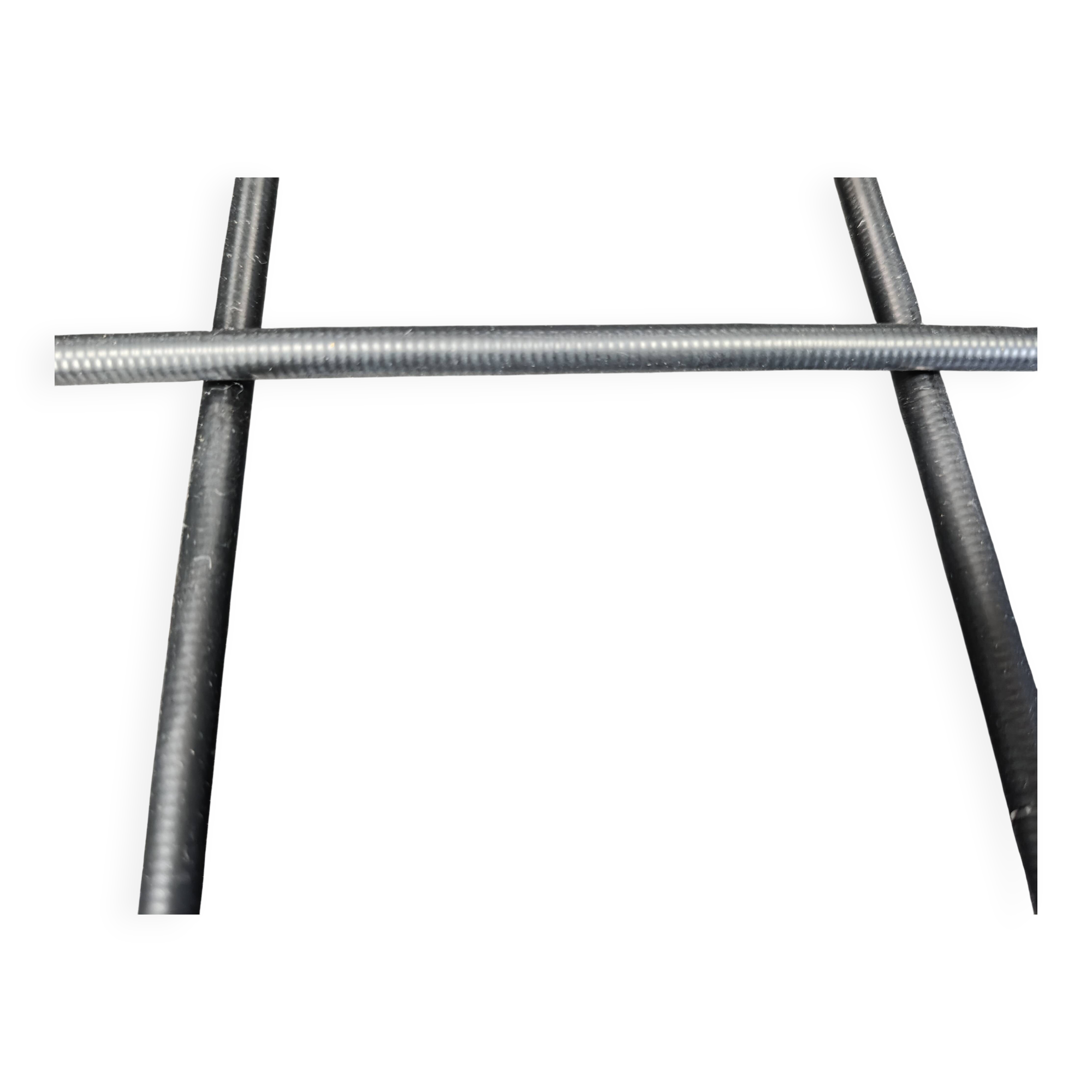 Black leather dining chairs by Arper italy, 1980s - set of 4