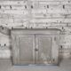 Patinated grey Parisian buffet