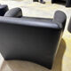 Canapés and Matteo Grassi vintage leather armchairs