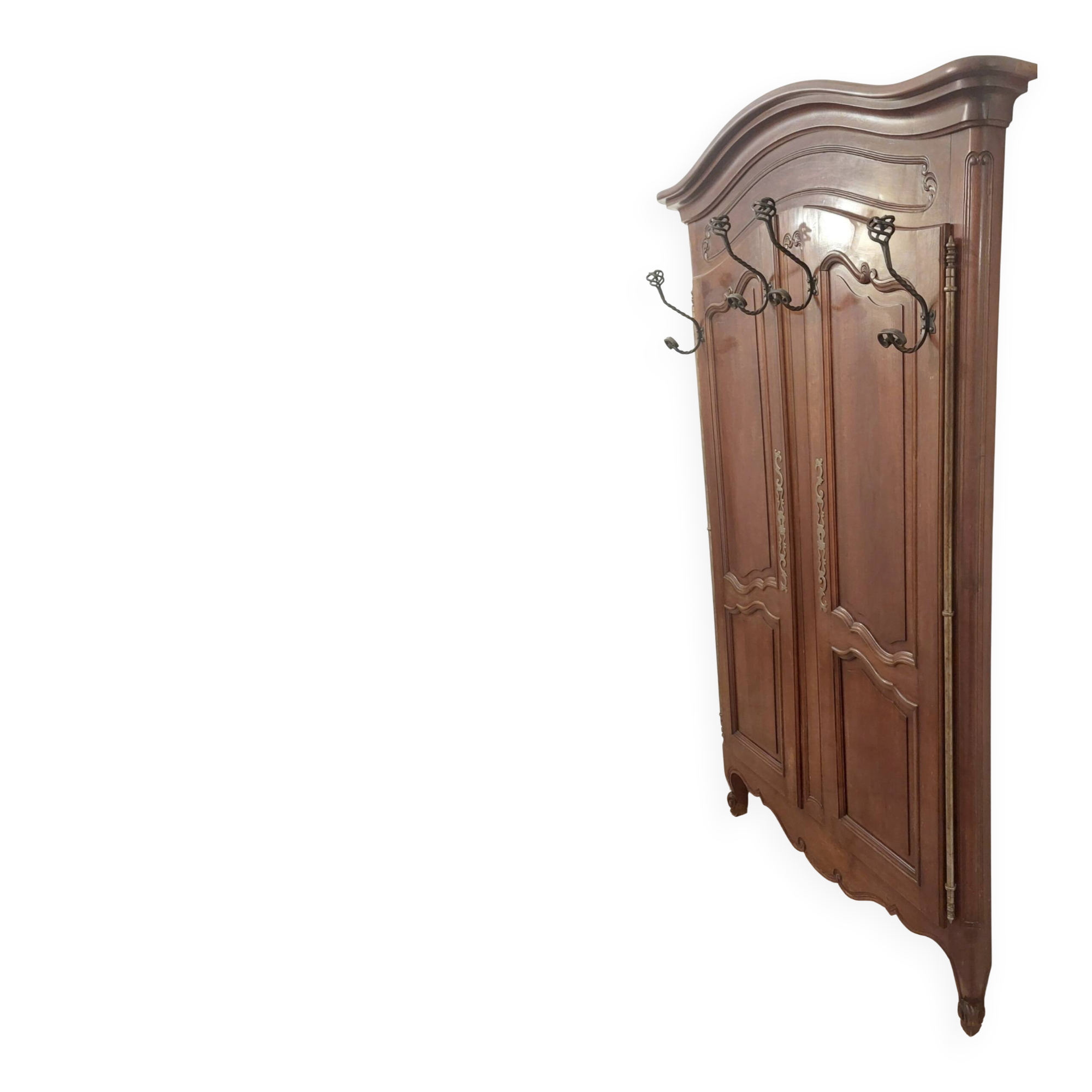 Wall-mounted coat rack entrance furniture