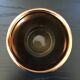 Coppery gold vase