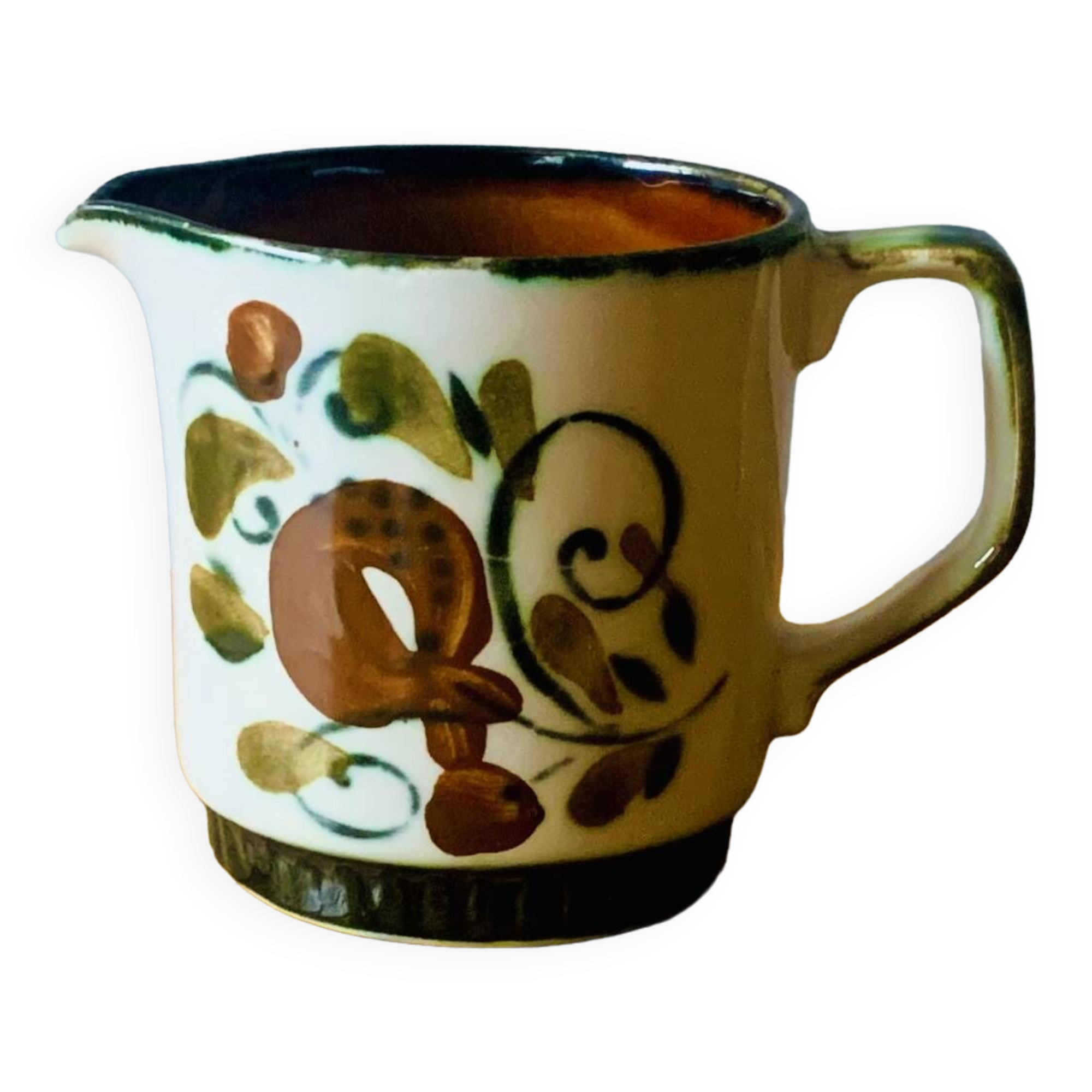 Old Boch milk jug - Argenteuil series
