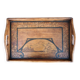 Art Nouveau marquetry tray
