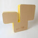 2000 vintage design lacquered wooden wall shelf