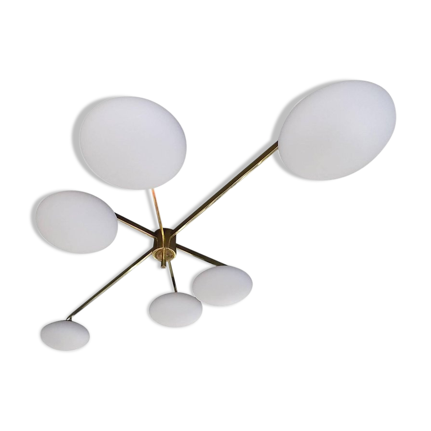 Ceiling light in the style of Italian creations of the 1950s