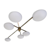 Ceiling light in the style of Italian creations of the 1950s