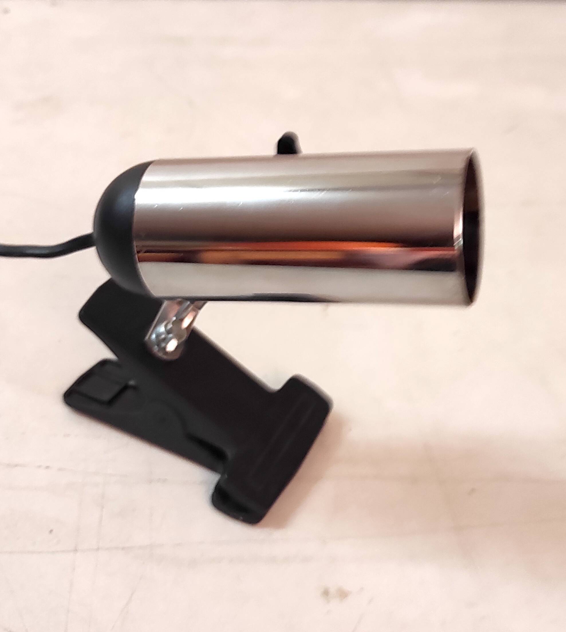 Chrome-plated metal spotlight (Italy) - 1960s/70s