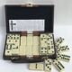 Game of dominos vintage compact travel