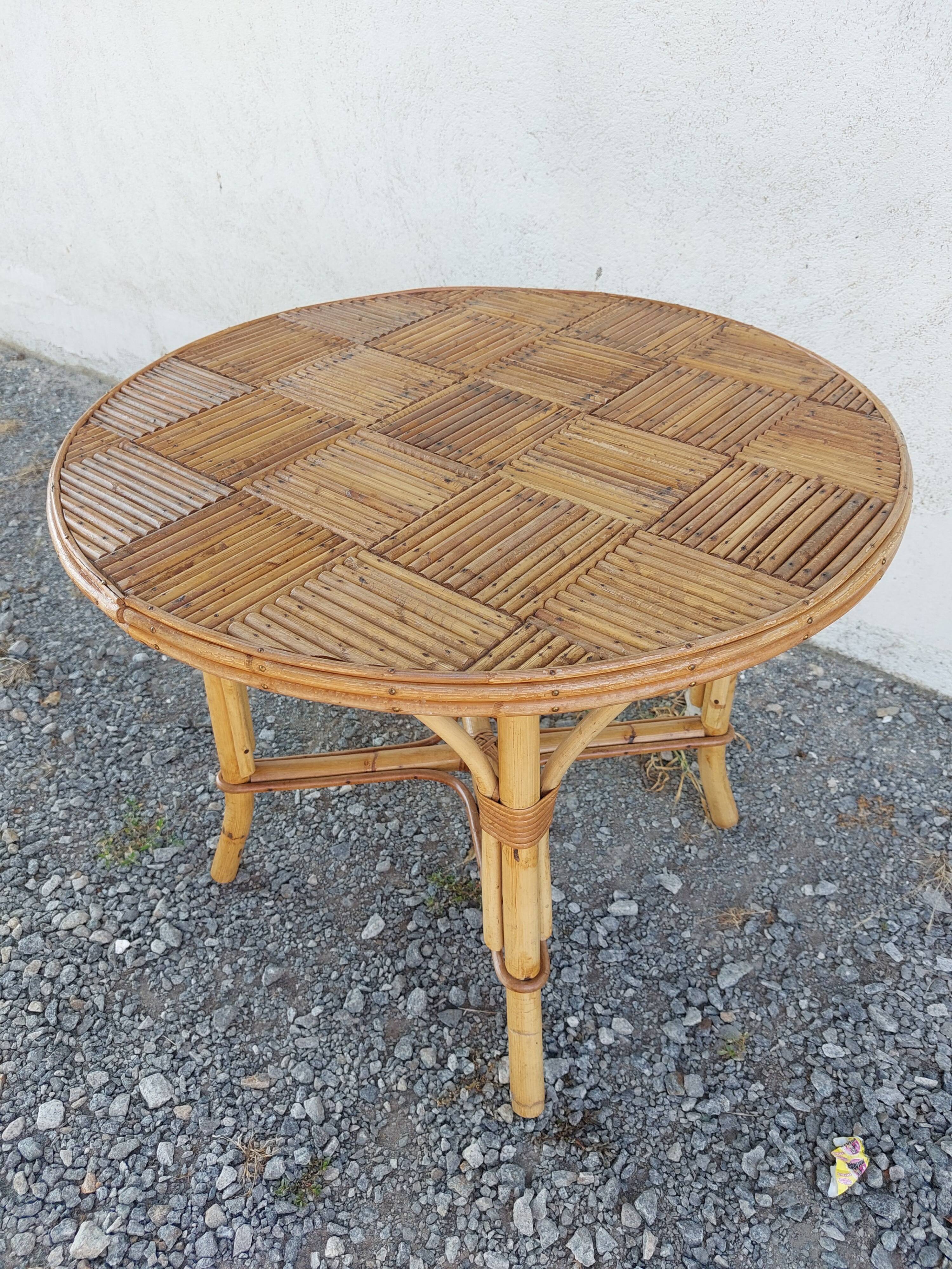 bamboo coffee table