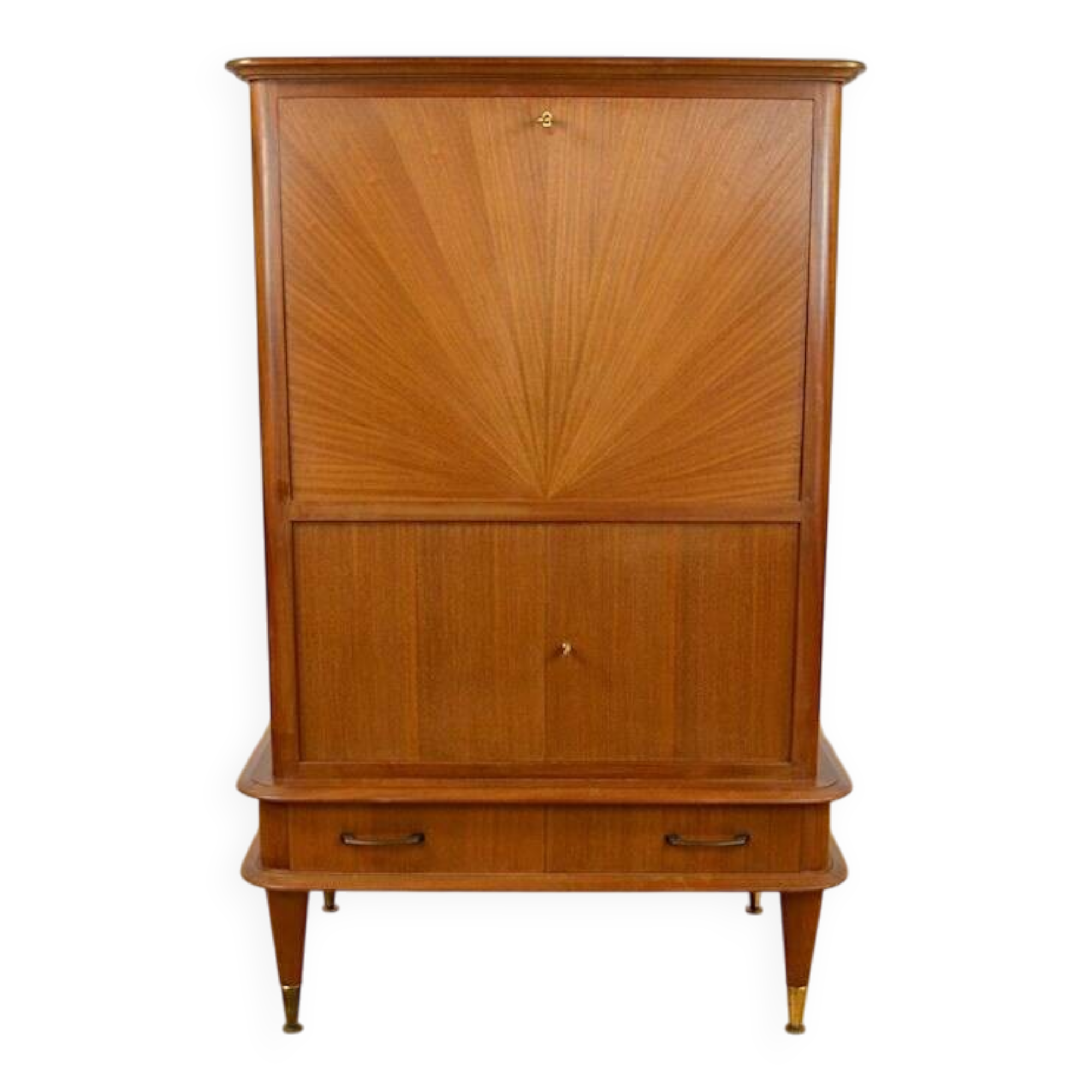 Art Deco Mahogany Secretary