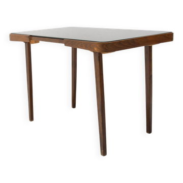 Mid century opaxite glass coffee table, 1960´s, Czechoslovakia